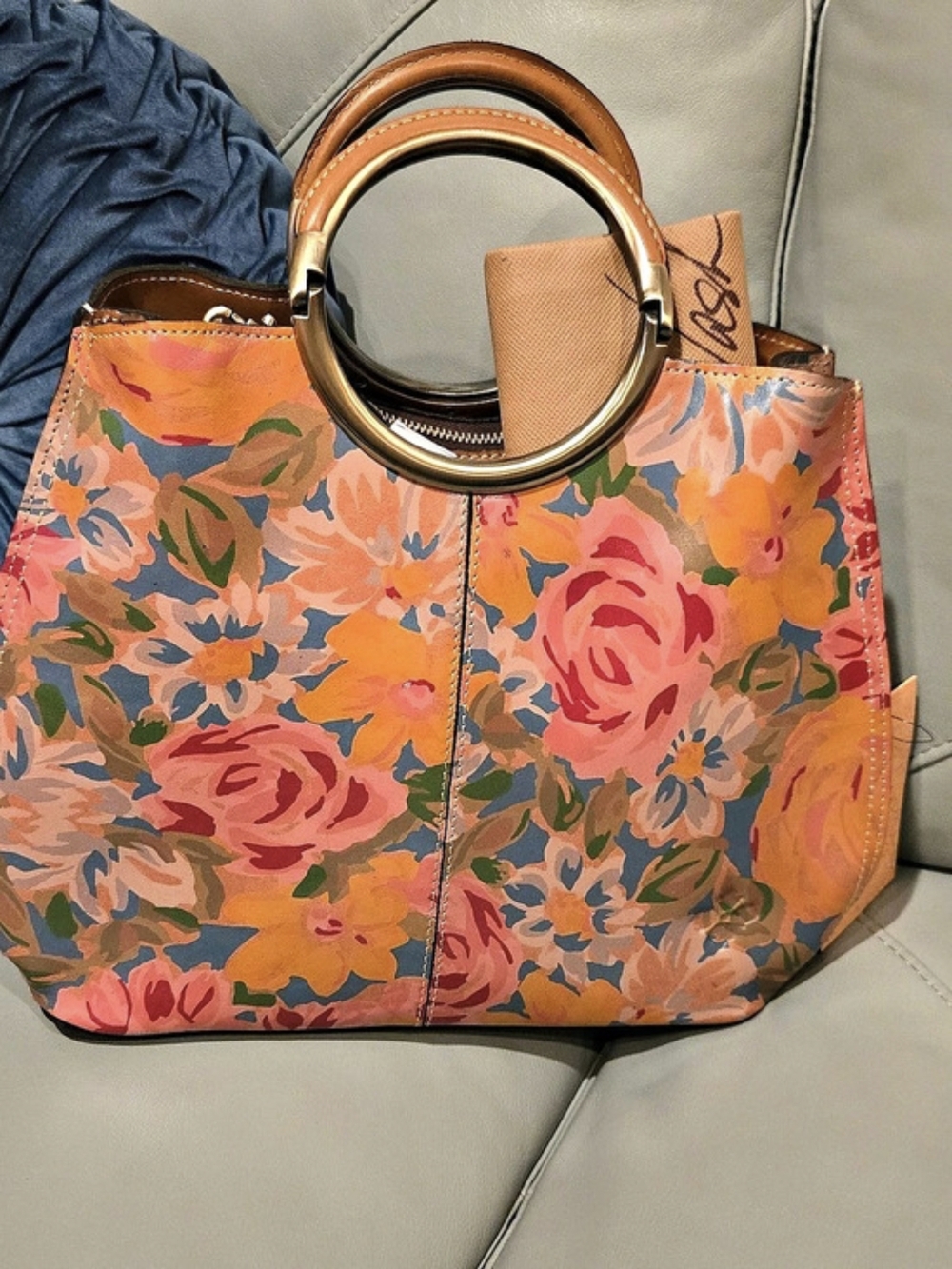 Patricia Nash Empoli Satchel Floral Tote. Gorgeous. Never Carried. New